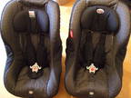 2 Britax Renaissance Car Seats 9-18kg/9m-4y plus tray