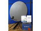 Motorised Satellite TV Dish Receiver System Viaccess