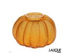 Lalique Halloween Pumpkin Bowl